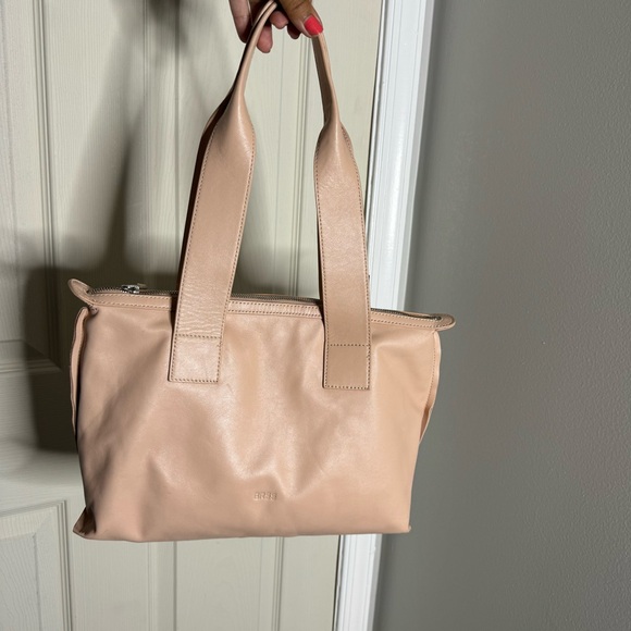 BREE Leather Tote Bag w Top handle - Picture 2 of 10